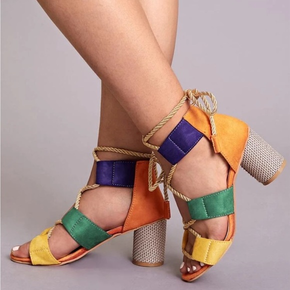 Block heels - Picture 3 of 4